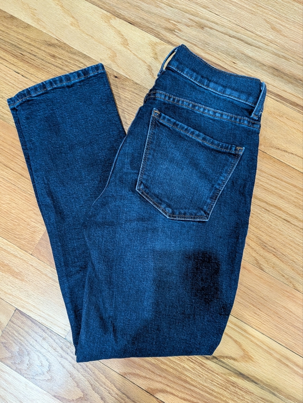 Mott & Bow Slim Boyfriend Ridge 25 X 28 Blue Jeans